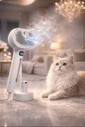 SteamBrush Pro™ | Brosse Vapeur Anti-Poils Chien & Chat